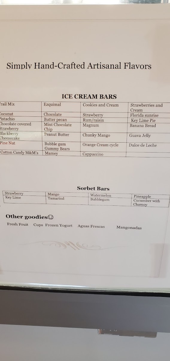 Paradise flavors Menu - Image 4